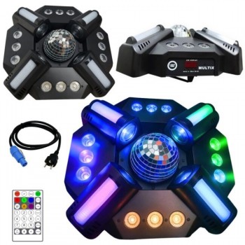 LIGHT4ME MULTIX multiefekt wietlny 3w1 LED scenic