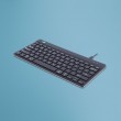 R-Go Tools Ergonomic keyboard R-Go Compact Break, compact keyboard with break software, QWERTY (US), wired, black R-Go Tools Ergonomic keyboard R-Go Compact Break, compact keyboard with break software, QWERTY (US), wired, black