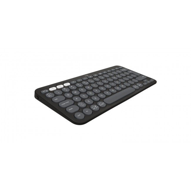 Logitech 920-012239 keyboard Mouse included Universal RF Wireless + Bluetooth QWERTY US International Graphite