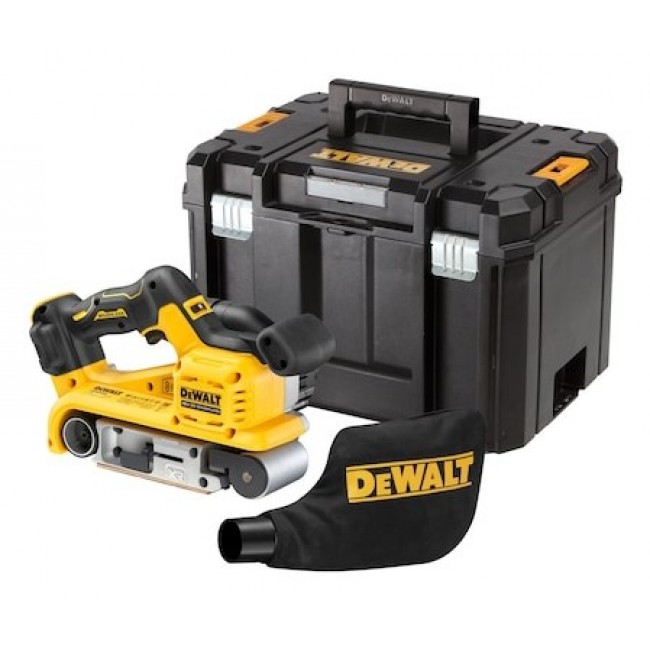 DeWALT DCW220NT-XJ portable sander Belt sander Black, Yellow