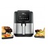 Rommelsbacher FRH 1500 fryer Single 5 L Stand-alone 1500 W Hot air fryer Black, Stainless steel