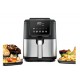 Rommelsbacher FRH 1500 fryer Single 5 L Stand-alone 1500 W Hot air fryer Black, Stainless steel