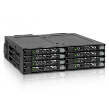 Icy Dock MB998SP-B disk array 0 TB Black