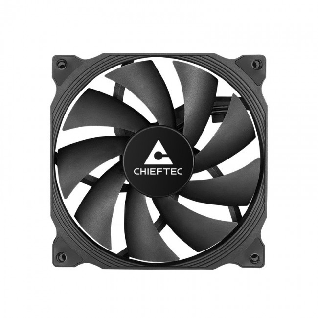 Chieftec ZF-1225PWM computer cooling system Computer case Fan 12 cm Black 1 pc(s) Chieftec ZF-1225PWM computer cooling system Computer case Fan 12 cm Black 1 pc(s)