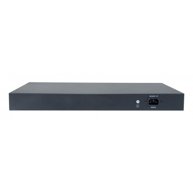 LevelOne 12-Port L3 Managed 10-Gigabit Switch, 8 x 1G/2.5G/5G/10G RJ45, 4 x 1G/2.5G/10G SFP+ Uplinks, 240Gbps Non-Blocking Fabric, 19-Inch Rackmount