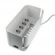 RealPower PowerBox 522 power extension 1.5 m 5 AC outlet(s) Indoor White