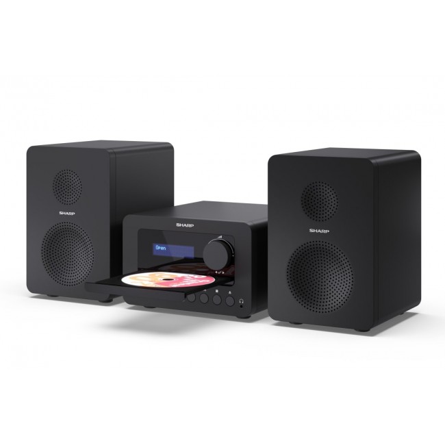 Sharp TOKYO DAB+ HI-FI Micro System Home audio micro system 40 W Black Sharp TOKYO DAB+ HI-FI Micro System Home audio micro system 40 W Black