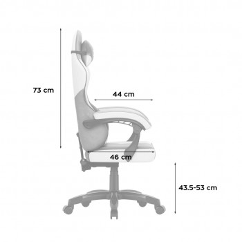 Huzaro Force 2.7 Grey Gaming Chair