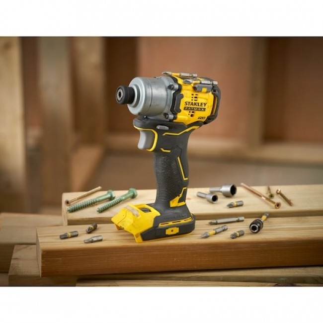 Stanley FATMAX SFMCF830B-XJ power screwdriver/impact driver 3200 RPM Black, Yellow