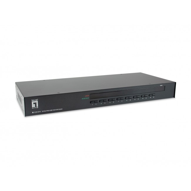 LevelOne 16-Port PS/2-USB VGA KVM Switch