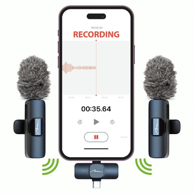 Lavalier microphone set Micro-Mic Duo MT416