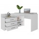 Topeshop DANY BIEL KPL computer desk White Topeshop DANY BIEL KPL computer desk White