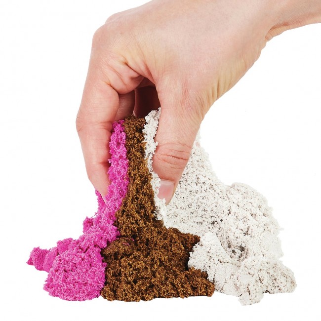 Kinetic Sand Scents, Ice Cream Treats Playset with 3 Colors Scented Play Sand & 6 Tools, Sensory Toys for Kids Ages 3 and up Kinetic Sand Scents, Ice Cream Treats Playset with 3 Colors Scented Play Sand & 6 Tools, Sensory Toys for Kids Ages 3 and up