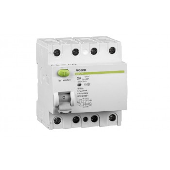 Noark Residual current circuit breakers Ex9L-N 4P 25A 30mA
