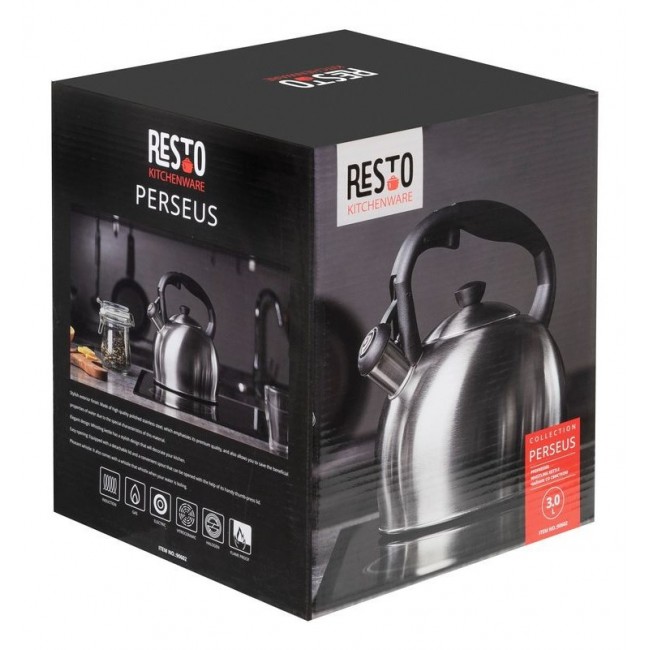 Resto Kitchenware 90602 kettle 3 L Stainless steel