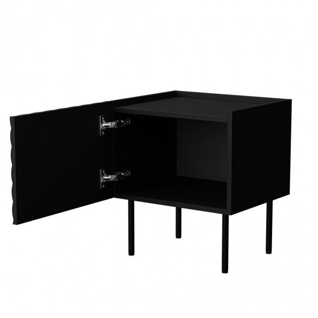 Cama LUCCA bedside cabinet, 2 pcs, 47x40x52, black