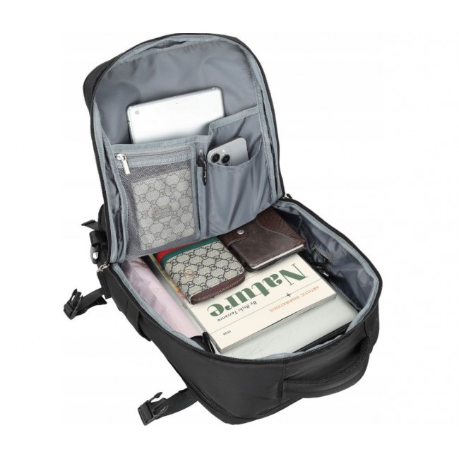 NOVEEN CTB400 Black Cabin Travel Backpack 40x20x25 NOVEEN CTB400 Black Cabin Travel Backpack 40x20x25