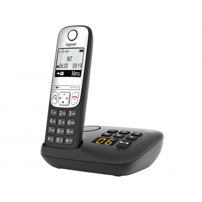 Gigaset A690A Analog/DECT telephone Black