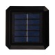 GreenBlue Solar LED Post Light, 80x80mm, Envelope-Shaped Canopy, 3200K, GB127 WW