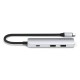 Satechi ST-P4SS interface hub USB Type-C 10000 Mbit/s Silver Satechi ST-P4SS interface hub USB Type-C 10000 Mbit/s Silver
