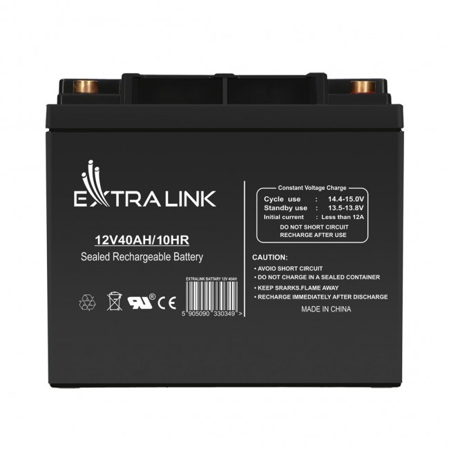 Extralink Accumulator AGM 12V 40Ah maintenance free