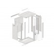 Lanberg WF01-6415-10S rack cabinet 15U Wall mounted rack Grey Lanberg WF01-6415-10S rack cabinet 15U Wall mounted rack Grey