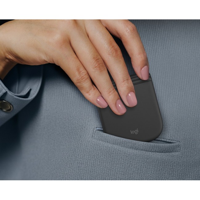 Logitech Mobi Fold mouse Travel Ambidextrous RF Wireless + Bluetooth Optical 4000 DPI Logitech Mobi Fold mouse Travel Ambidextrous RF Wireless + Bluetooth Optical 4000 DPI