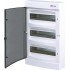 ECT36PT-S PLASTIC SWITCHGEAR NT 36M 3X 12M N+PE IP40 IK07 526X287X112 SMOKE DOOR WHITE DIDO