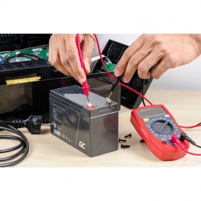 Green Cell AGM08 industrial rechargeable battery Sealed Lead Acid (VRLA) 14000 mAh 12 V