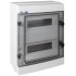 Modular hermetic switchgear (500V AC, 1000V DC) 2x12 surface-mounted (N+PE) IP65 RH-24
