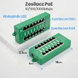 Extralink Gigabit PoE Injector 8 Port Active, 8 ports Gigabit 802.3at/af, Mode A Extralink Gigabit PoE Injector 8 Port Active, 8 ports Gigabit 802.3at/af, Mode A