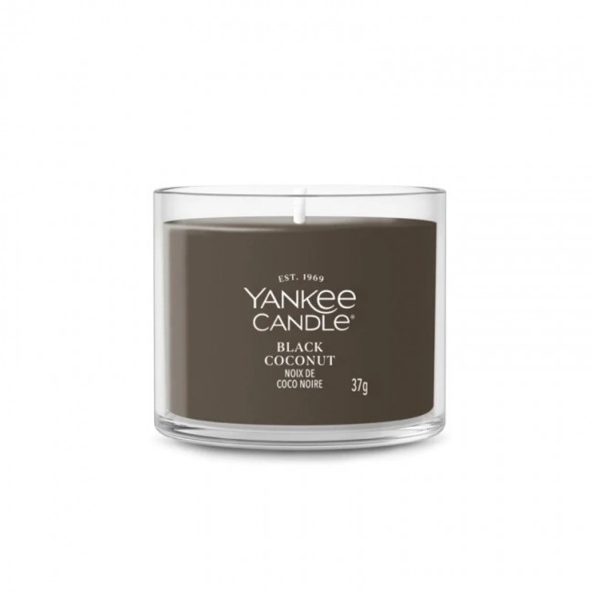 Scented candle YANKEE CANDLE BLACK COCONUT 37 g mini