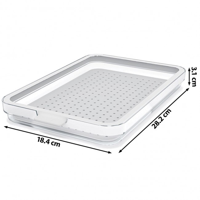 ROTHO Cauma - fridge organizer - 3pcs. ROTHO Cauma - fridge organizer - 3pcs.