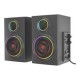GENESIS Helium 300 BT speaker set 24 W PC/Laptop Black 2.0 channels 2-way Bluetooth
