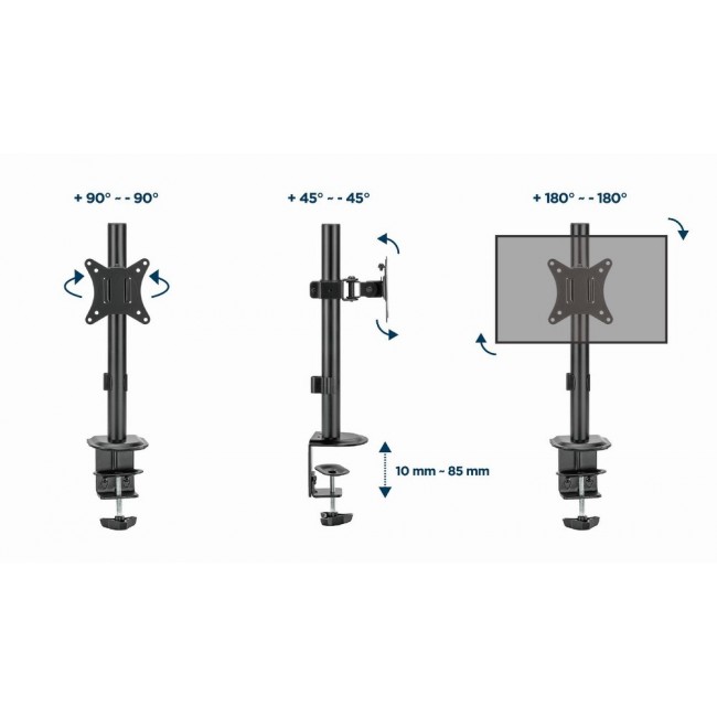 Gembird MA-D1-02 monitor mount / stand 81.3 cm (32 Gembird MA-D1-02 monitor mount / stand 81.3 cm (32