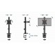 Gembird MA-D1-02 monitor mount / stand 81.3 cm (32 Gembird MA-D1-02 monitor mount / stand 81.3 cm (32