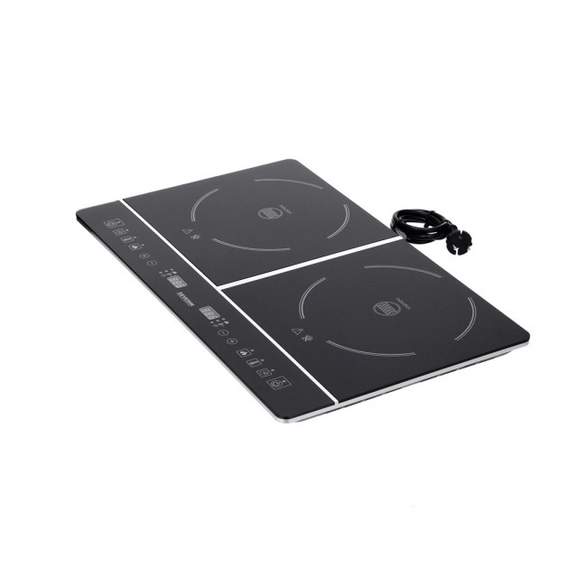 Severin DK 1031 hob Black Countertop Zone induction hob 2 zone(s) Severin DK 1031 hob Black Countertop Zone induction hob 2 zone(s)