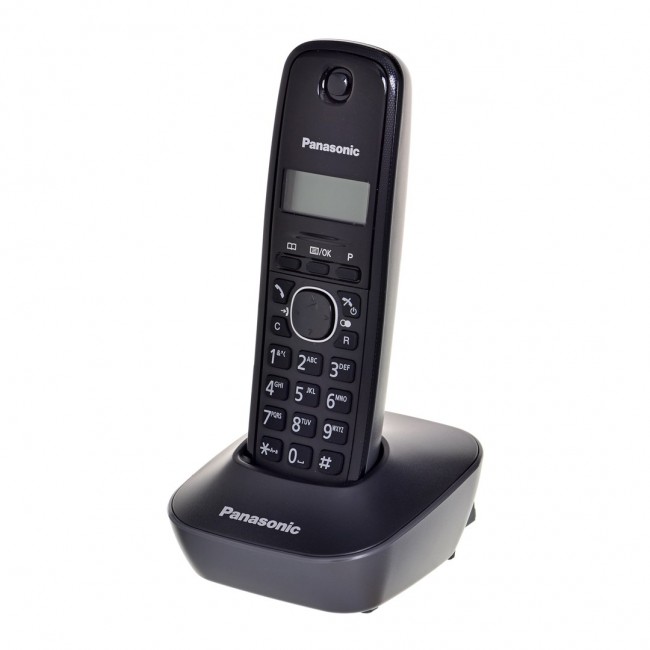 Panasonic KX-TG1611 telephone DECT telephone Black Caller ID Panasonic KX-TG1611 telephone DECT telephone Black Caller ID