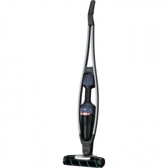AEG QX9-1-P5IB Stick vacuum Battery Dry Bagless 0.35 L Black, Indigo, Silver