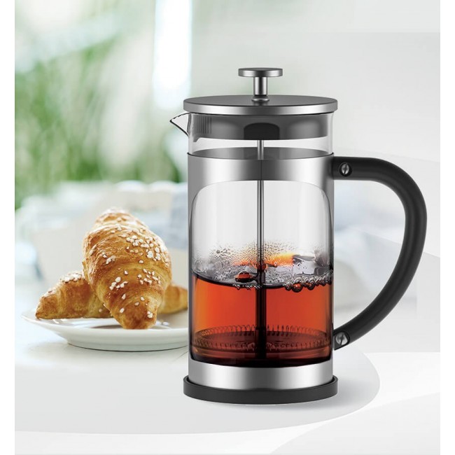 French press MAESTRO MR-1860 (MR-1860-600) 600 ml Steel