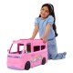 Barbie Dream Camper Playset with Roof Tent, BBQ Grill with Color-Change Feature & 60+ Accessories Barbie Dream Camper Playset with Roof Tent, BBQ Grill with Color-Change Feature & 60+ Accessories