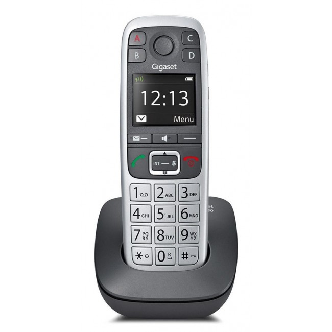 Gigaset E560 telephone DECT telephone Caller ID Black, Silver Gigaset E560 telephone DECT telephone Caller ID Black, Silver
