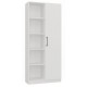 Topeshop RD-80 BIEL KPL office bookcase