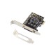 Conceptronic 4-Port DB9 RS232 Serial PCIe Card