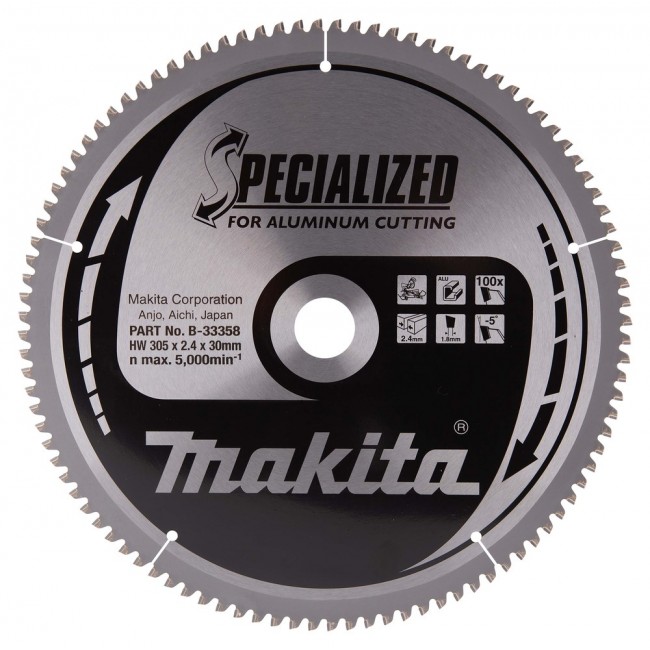 MAKITA CIRCULAR SAW 305x30x100with SPECIALIZED ALUMINUM MAKITA CIRCULAR SAW 305x30x100with SPECIALIZED ALUMINUM