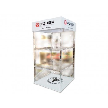 B ker acrylic glass-door cabinet 70x35x35 cm