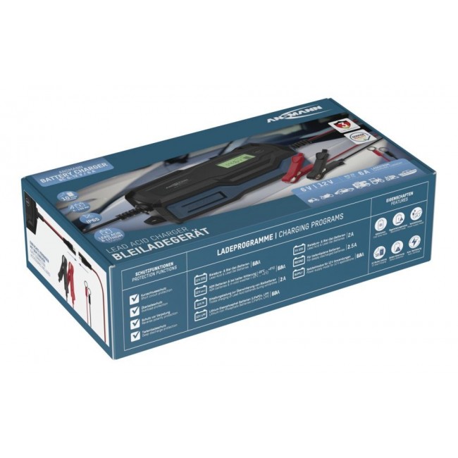 Ansmann 1001-0145 vehicle battery charger 6 - 14 V Black