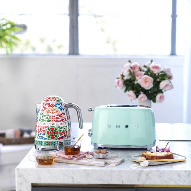 Toaster SMEG TSF01PGEU pastel green
