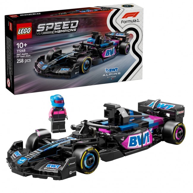 LEGO SPEED CHAMPIONS 77248 BWT Alpine F1 Team A524