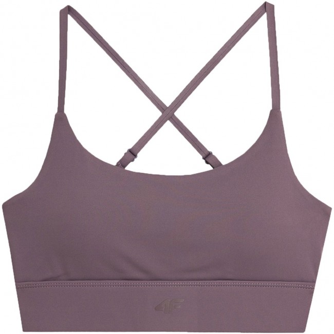 Sports Bra 4F F079 Purple 4FAW23USBAF079 82S L Sports Bra 4F F079 Purple 4FAW23USBAF079 82S L